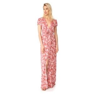 - Wayf Womens Burnt Coral Maxi Dress